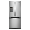 Whirlpool® 30-inch Wide French Door Refrigerator - 20 cu. ft. WRF560SEHZ