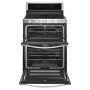 Whirlpool® 6.0 Cu. Ft. Gas Double Oven Range with Center Oval Burner WGG745S0FS Whirlpool® 6.0 Cu. Ft. Gas Double Oven Range with Center Oval Burner WGG745S0FS
