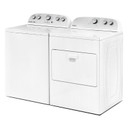 4.4–4.5 Cu. Ft. Whirlpool® Top Load Washer with Removable Agitator WTW4957PW