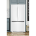 Whirlpool® 36-inch Wide Counter Depth French Door Refrigerator - 20 cu. ft. WRF540CWHW