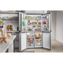 Whirlpool® 36-inch Wide Counter Depth 4 Door Refrigerator - 19.4 cu. ft. WRQA59CNKZ
