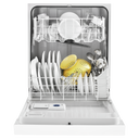 Whirlpool® Heavy-Duty Dishwasher with 1-Hour Wash Cycle WDF331PAHW