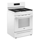 Whirlpool® 30-inch Self Clean Gas Range with No Preheat Mode WFGS3530RW