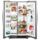 Whirlpool® 36-inch Wide Side-by-Side Refrigerator - 25 cu. ft. WRS315SNHM