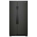 Whirlpool® 36-inch Wide Side-by-Side Refrigerator - 25 cu. ft. WRS315SNHB
