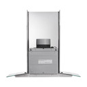Whirlpool® 30" Curved Glass Wall Mount Range Hood WVW51UC0LS