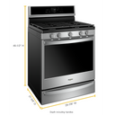 Whirlpool® 5.8 cu. ft. Smart Freestanding Gas Range with EZ-2-Lift™ Grates WFG975H0HZ