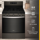 5.0 Cu. Ft. Whirlpool® Gas 5-in-1 Air Fry Oven WFG550S0LV