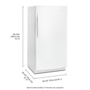 Whirlpool® 16 cu. ft. Upright Freezer with Frost-Free Defrost WZF56R16DW