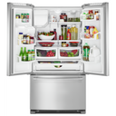 Maytag® 36- Inch Wide French Door Refrigerator with PowerCold® Feature - 25 Cu. Ft. MFI2570FEZ