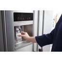 Maytag® 36- Inch Wide French Door Refrigerator with PowerCold® Feature - 25 Cu. Ft. MFI2570FEZ