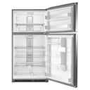 Maytag® 33-Inch Wide Top Freezer Refrigerator with EvenAir™ Cooling Tower- 21 Cu. Ft. MRT711SMFZ