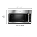 Maytag® Over-The-Range Microwave with Convection Mode - 1.9 CU. FT. YMMV6190FZ