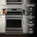 Maytag® Gas Range with Air Fryer and Basket - 5.0 cu. ft. MGR7700LZ