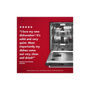 Kitchenaid® 44 dBA Dishwasher with 360° Max Jets™ Third Rack and LED Interior Lighting KDTM704KPS