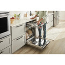 Kitchenaid® 44 dBA Dishwasher with 360° Max Jets™ Third Rack and LED Interior Lighting KDTM704KPS