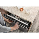 Kitchenaid® 44 dBA Dishwasher with 360° Max Jets™ Third Rack and LED Interior Lighting KDPM804KPS