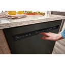 Kitchenaid® 44 dBA Dishwasher in PrintShield™ Finish with FreeFlex™ Third Rack KDFM404KBS