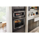 KitchenAid® 27" Combination Microwave Wall Oven with Air Fry Mode KOEC527PBS
