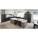 Kitchenaid® 25.8 Cu. Ft. 36" Multi-Door Freestanding Refrigerator with Platinum Interior Design and PrintShield™ Finish KRMF706EBS