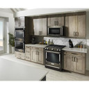 Kitchenaid® 30-Inch 5-Burner Gas Slide-In Convection Range KSGG700EBS