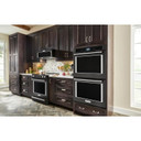 Kitchenaid® 23.8 cu. ft. 36" Counter-Depth French Door Platinum Interior Refrigerator with PrintShield™ Finish KRFC704FBS