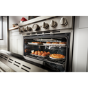 KitchenAid® 36'' Smart Commercial-Style Dual Fuel Range with 6 Burners KFDC506JSS