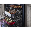 Kitchenaid® 30-Inch 5-Burner Gas Convection Front Control Range KSGG700ESS