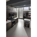 Kitchenaid® 30-Inch 5-Burner Gas Convection Range KFGG500EBS