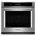 Kitchenaid® 30 Single Wall Oven with Even-Heat™ True Convection KOSE500ESS