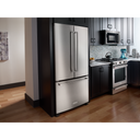 Kitchenaid® 22 cu. ft. 36-Inch Width Counter Depth French Door Refrigerator with Interior Dispense KRFC302ESS