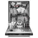 Kitchenaid® 44 dBA Dishwasher in PrintShield™ Finish with FreeFlex™ Third Rack KDTM404KPS