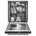 Kitchenaid® 44 dBA Dishwasher in PrintShield™ Finish with 360° Max Jets™ Third Rack KDTM404KPS