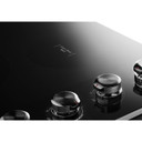 Kitchenaid® 30" Electric Cooktop with 5 Elements and Knob Controls KCES550HSS