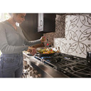 KitchenAid® 48'' Smart Commercial-Style Dual Fuel Range with Griddle KFDC558JMH
