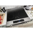 Kitchenaid® 30-Inch 4-Element Induction Slide-In Convection Range with Air Fry KSIS730PSS