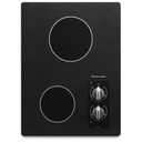 Kitchenaid® 15 Electric Cooktop with 2 Radiant Elements KECC056RBL