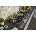 Kitchenaid® 36" 5-Burner Gas Cooktop with Griddle KCGS956ESS