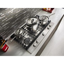 Kitchenaid® 36" 5-Burner Gas Cooktop with Griddle KCGS956ESS