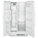 Amana® 33-inch Side-by-Side Refrigerator with Dual Pad External Ice and Water Dispenser ASI2175GRW
