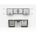 Gladiator® 8' (243.8 cm) Wide Adjustable Height Hardwood Workbench GAWB08HWEG