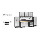 Gladiator® 8' (243.8 cm) Wide Adjustable Height Hardwood Workbench GAWB08HWEG