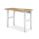 Gladiator® 4' (121.9 cm) Wide Adjustable Height Hardwood Workbench GAWB04HWJW