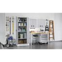 Gladiator® 6' (182.9 cm) Wide Adjustable Height Hardwood Workbench GAWB06HWGW