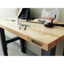 Gladiator® 4' Adjustable Height Hardwood Workbench GAWB04HWEG