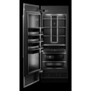 Jennair® 30" Built-In Column Freezer with NOIR™ Panel Kit, Left Swing JKCPL301GM