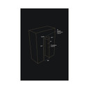Jennair® 36" Panel-Ready Built-In Column Refrigerator, Left Swing JBRFL36IGX