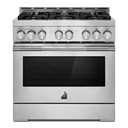 Jennair® 36" RISE™ Gas Professional-Style Range JGRP436HL