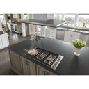 Jennair® 36", 6-Burner Gas Cooktop JGC7636BS