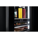 Jennair® NOIR™ 24" Built-In Undercounter Beverage Center - Left Swing JUBFL242HM